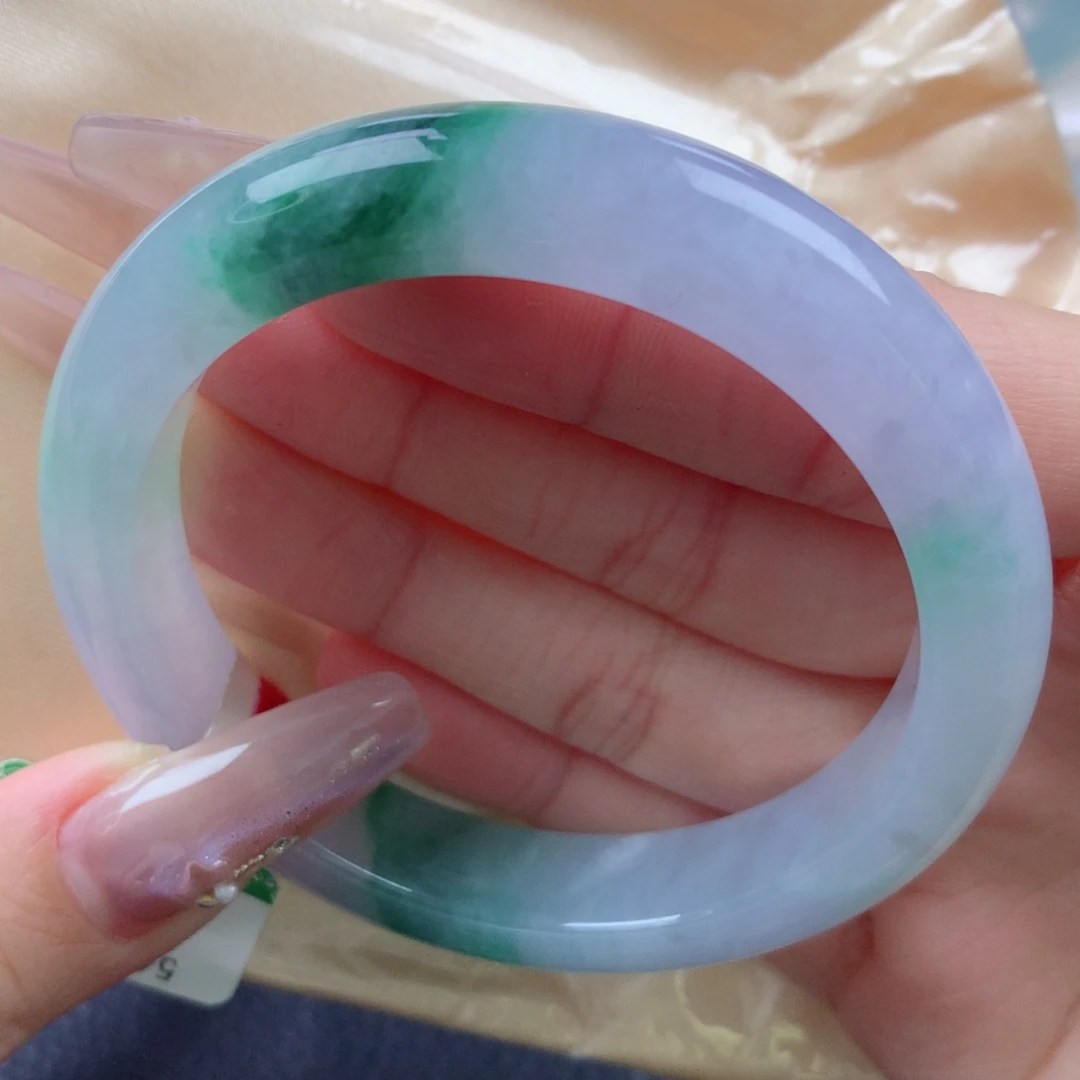 未镶嵌手镯翡翠缅甸天然翡翠A货56