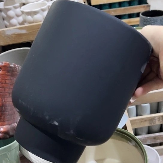 多肉绿植陶瓷花盆9.9，包邮有孔