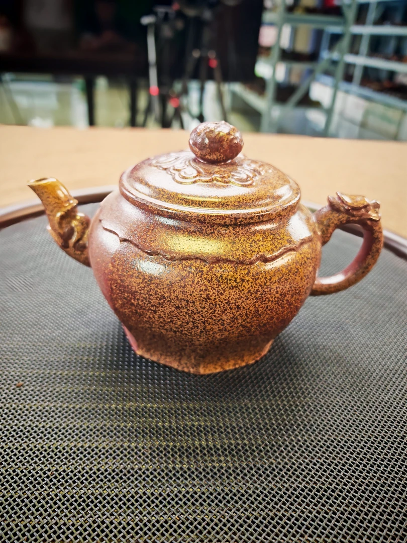 八方宝塔 宜兴手工紫砂壶雕宠小器