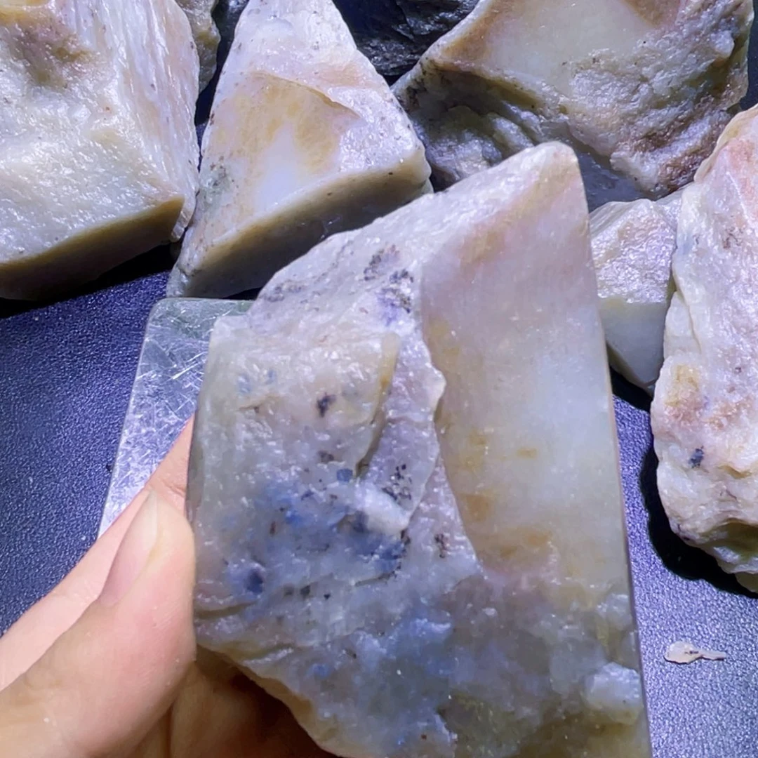 未镶嵌和田玉珠宝半成品