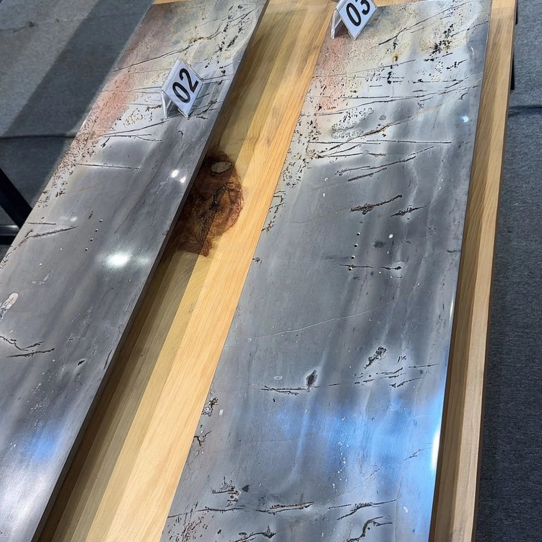 z****鱼国画石意境茶盘 湿泡