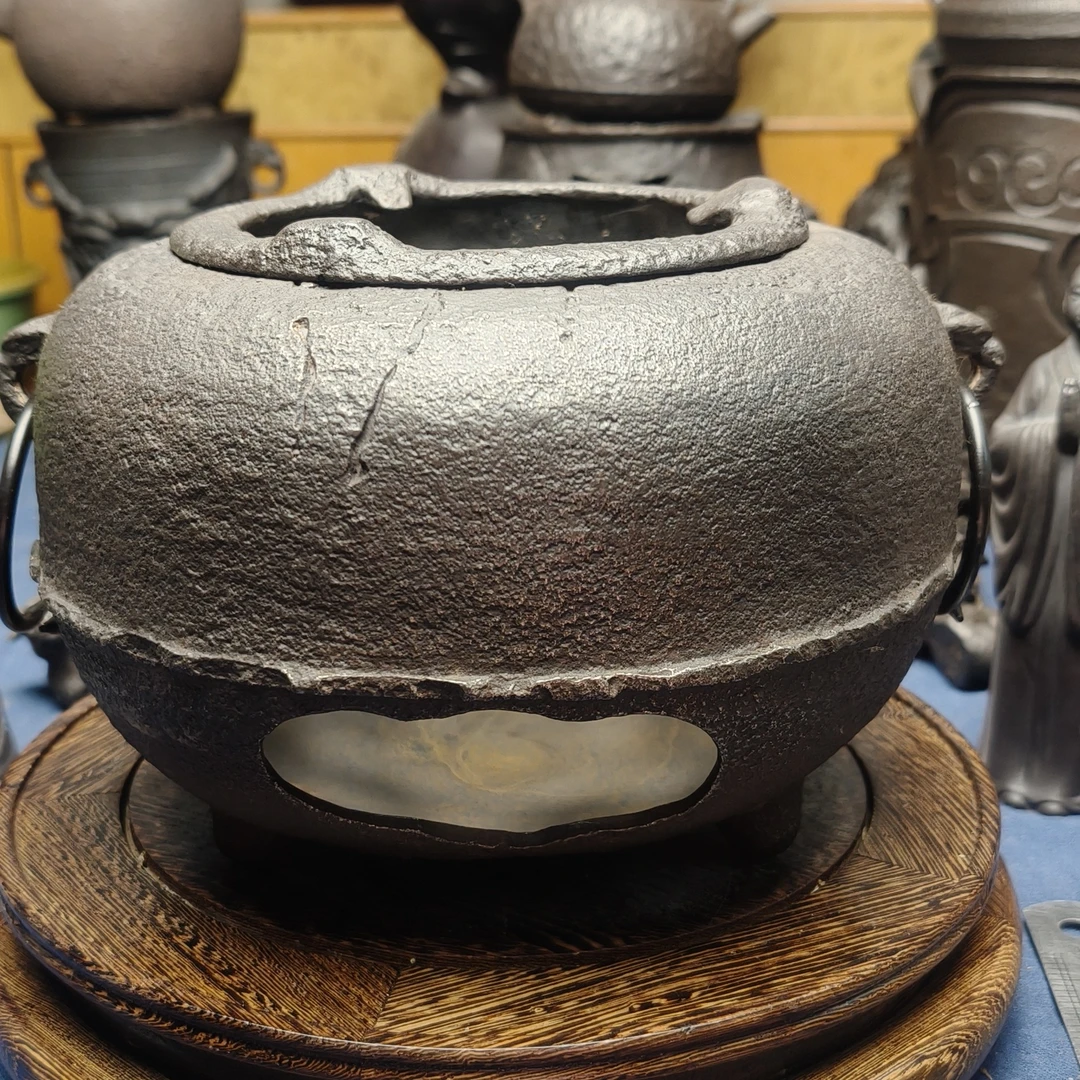 龙文堂煮茶炉炭炉围炉煮茶铸铁户外