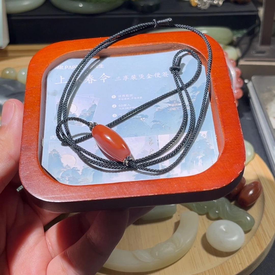 未镶嵌南红玛瑙珠宝半成品