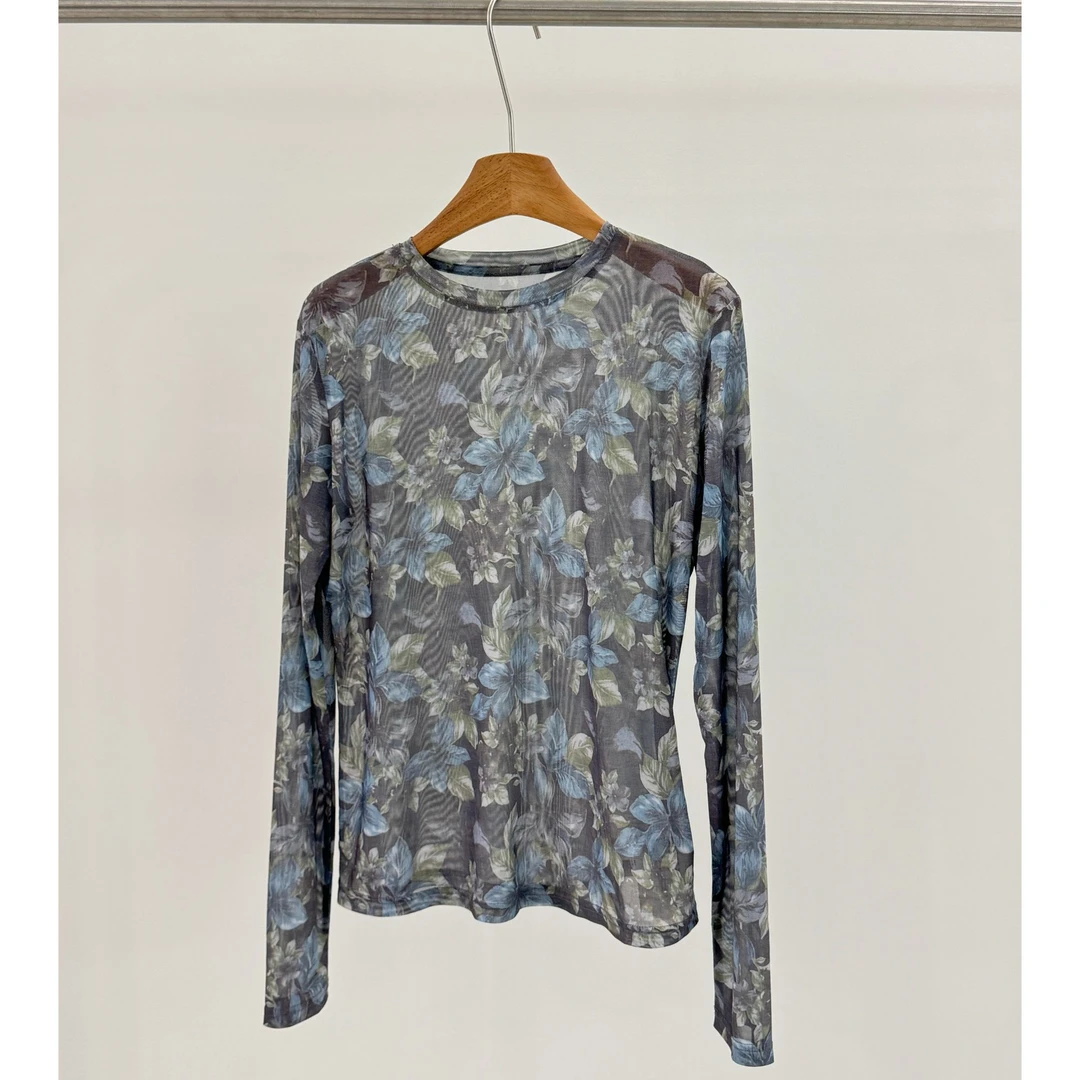 zhukele 玉兰花纱长袖