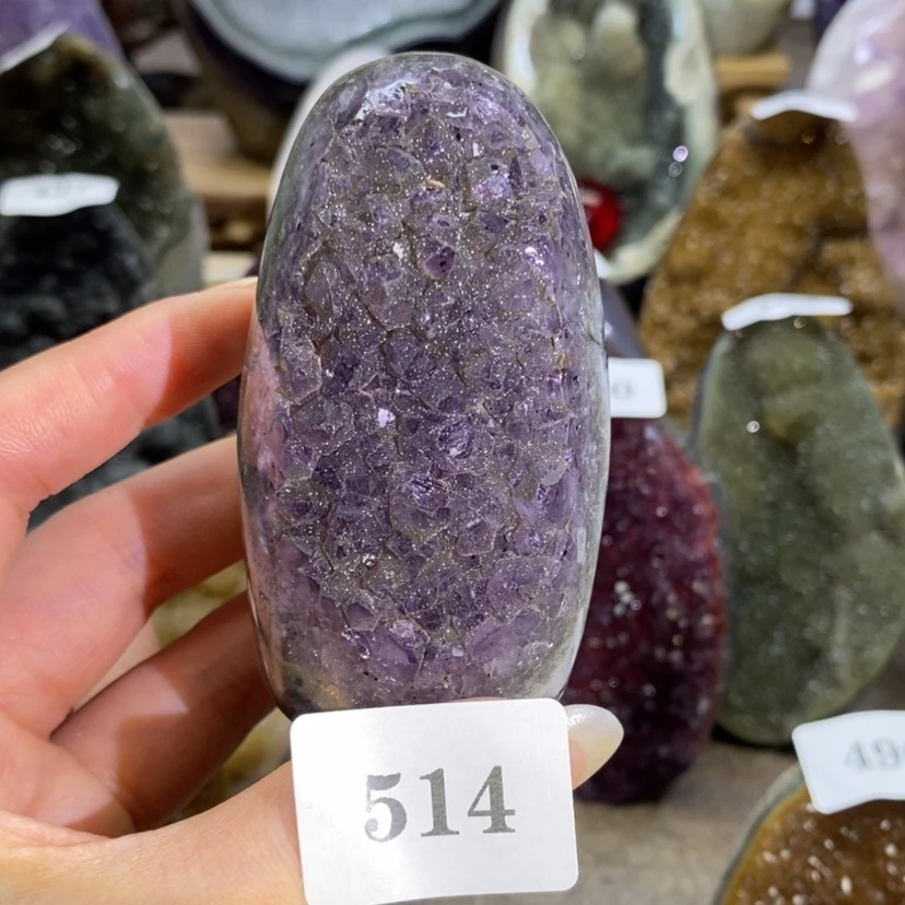 【闪购商品】未镶嵌大型摆件（非配饰）紫晶