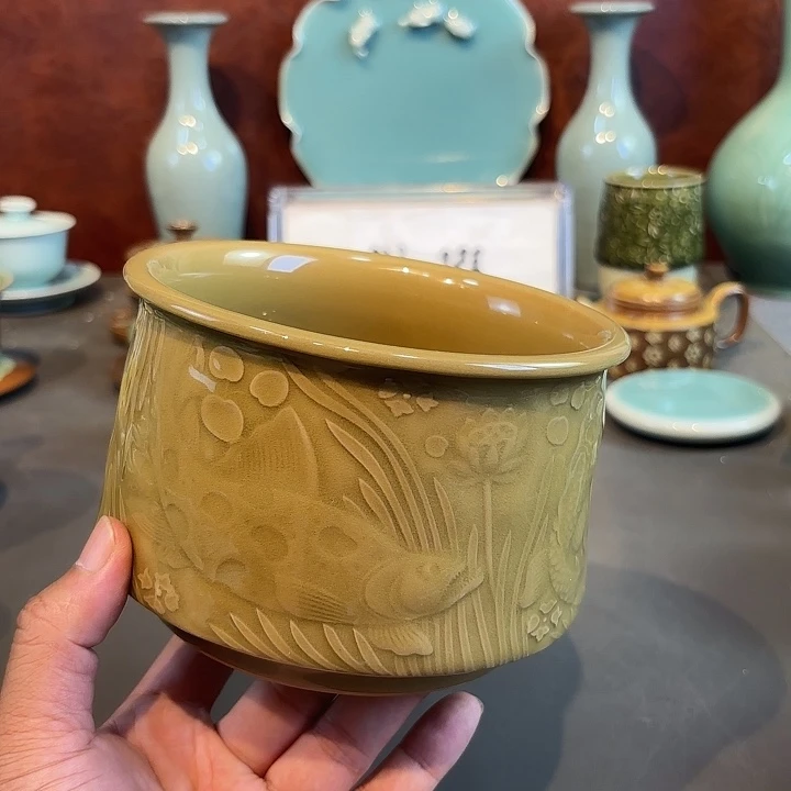 瓷片龙泉青瓷福利青瓷