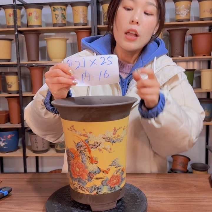 紫砂花盆紫砂花盆精品花盆