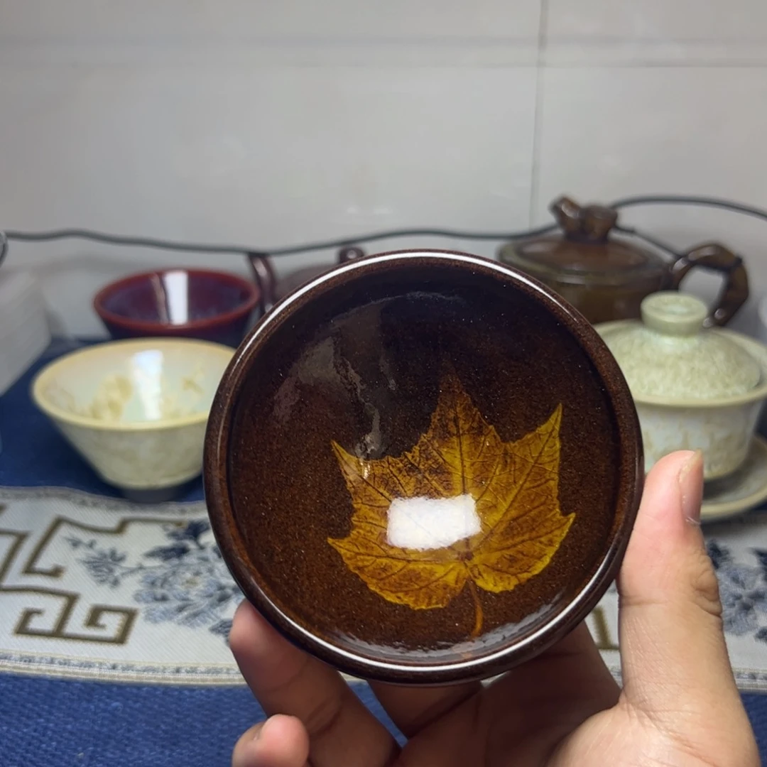 建阳建盏喝茶主人杯