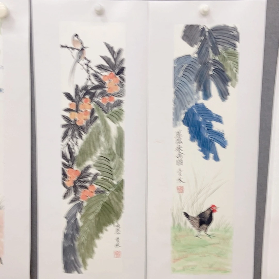 国画手写人，手绘国画57
