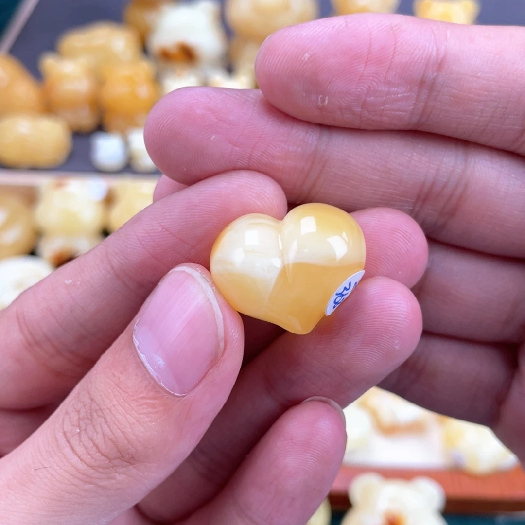 裸石琥珀未镶嵌蜜蜡