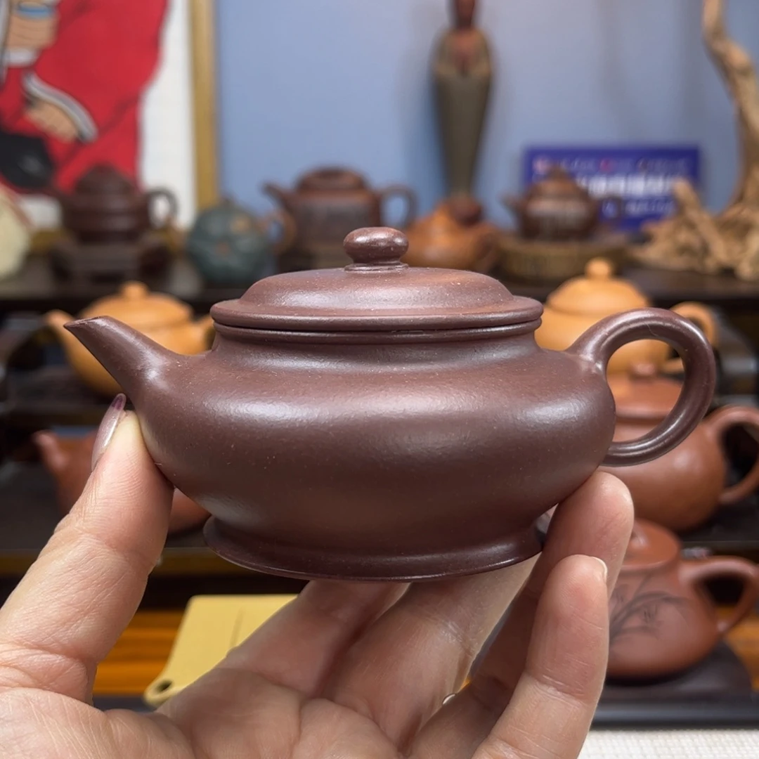 紫砂茶具半手工制作