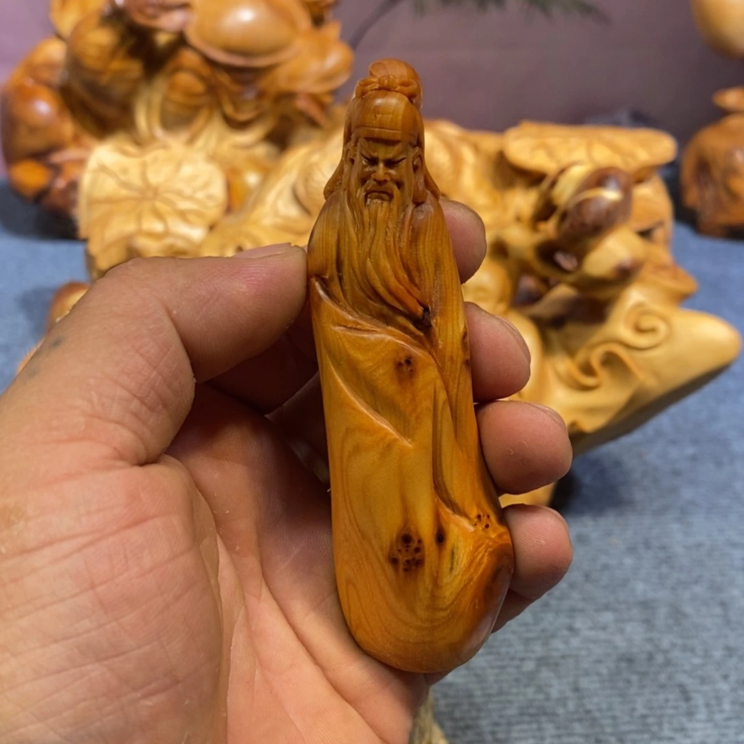 柏木（崖柏）木雕工艺品摆件家居装饰手把件
