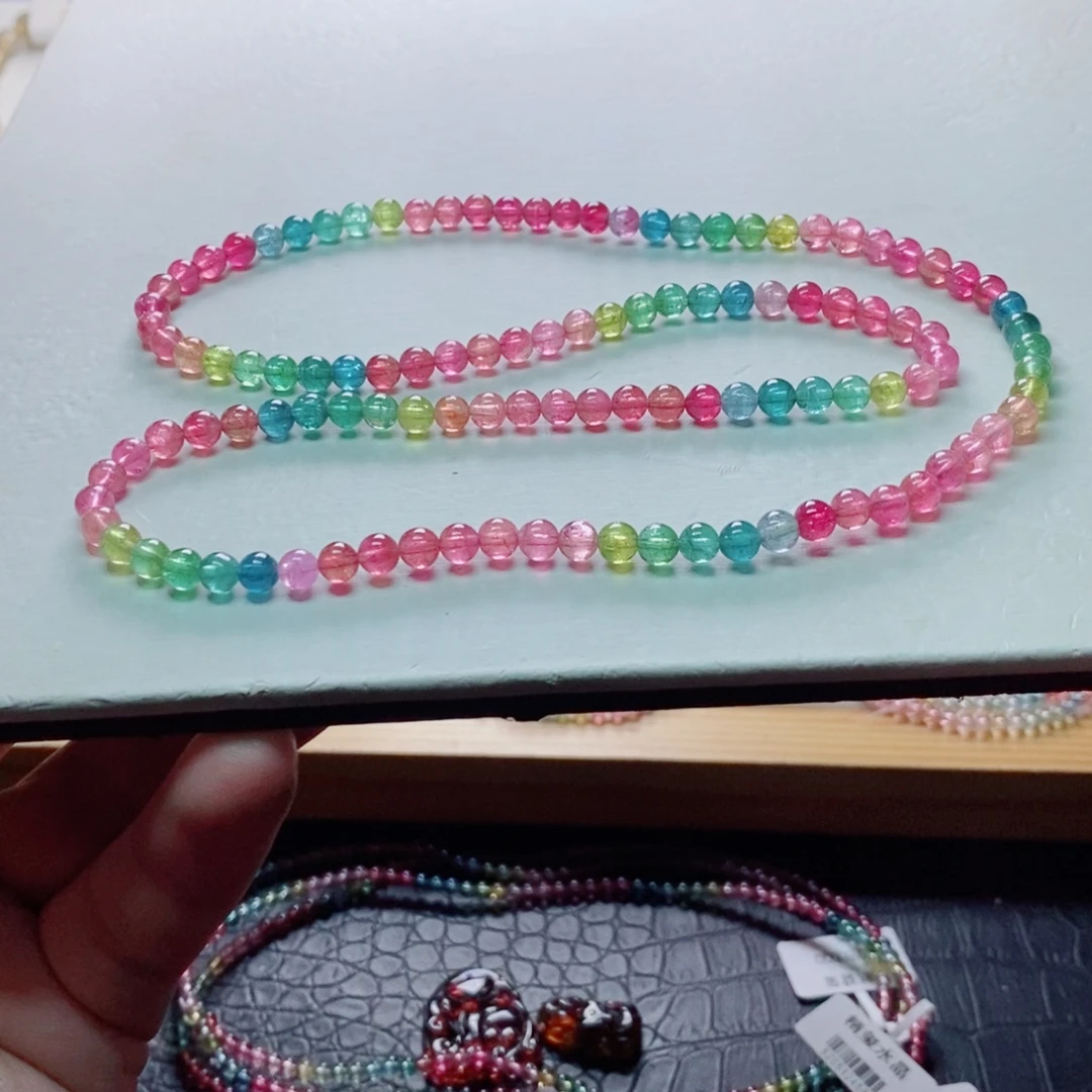 碧玺碧玺手链未镶嵌