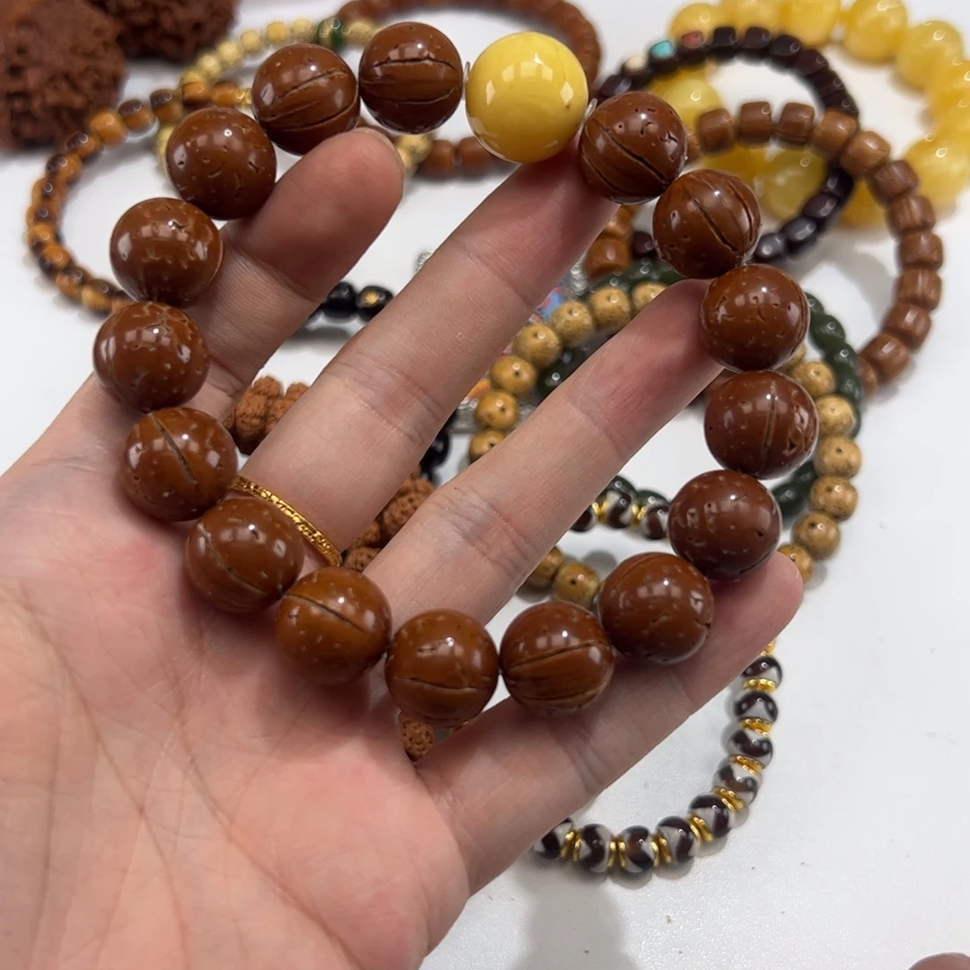 手串桃核桃核单圈健健康康