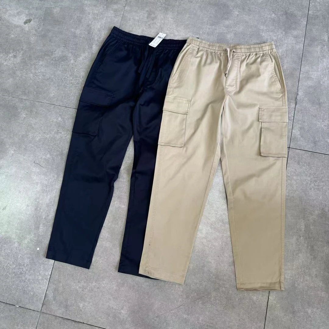 意大利时尚品牌 男士春夏款工装休闲长裤