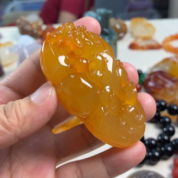玛瑙/玉髓未镶嵌吊坠(不含链)