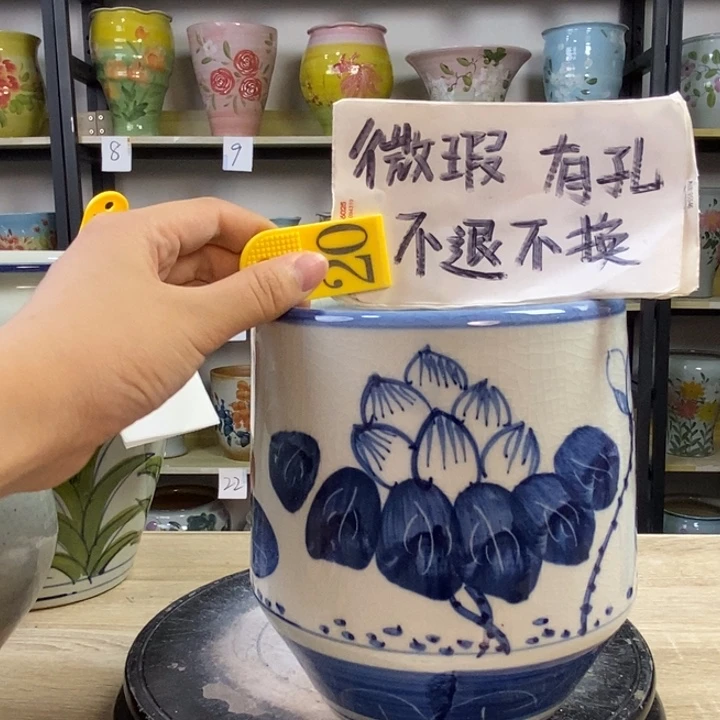 1tc景德镇陶瓷花盆
