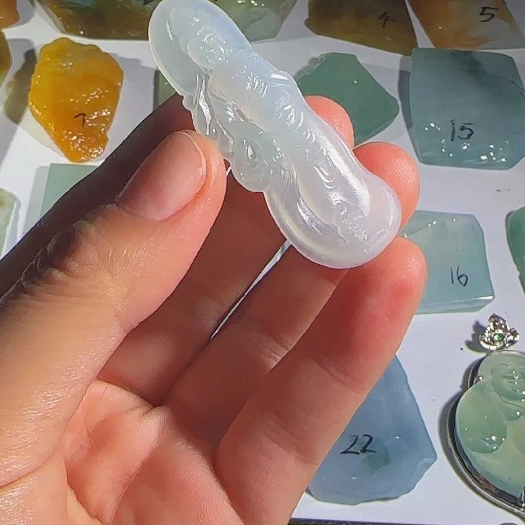 定制翡翠未镶嵌天然缅甸A货翡翠