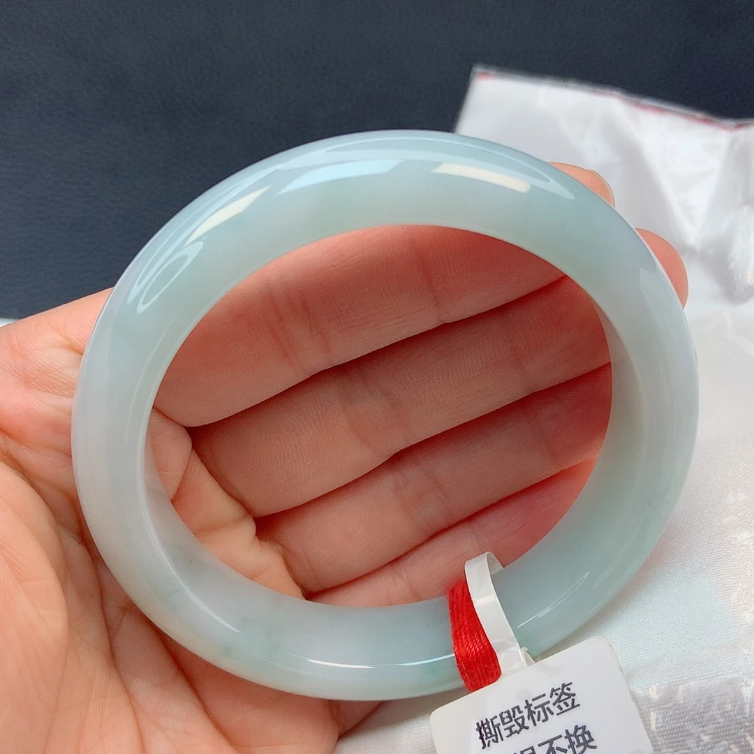 未镶嵌手镯翡翠56圈