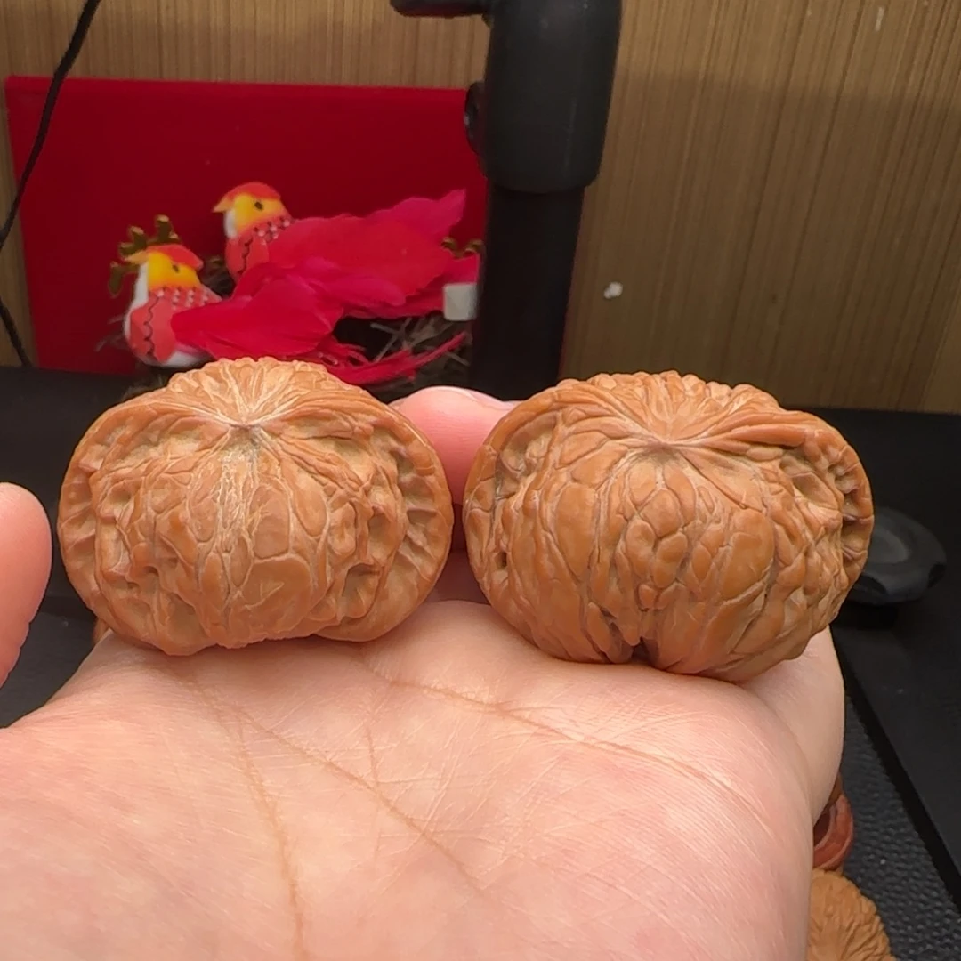 文玩核桃把件正磨蛇全品42