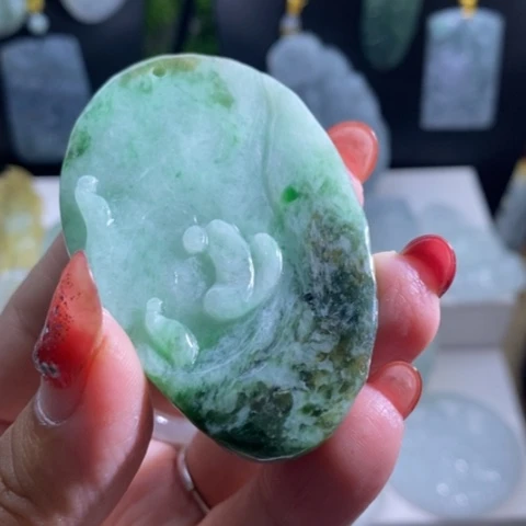 【闪购商品】颈饰未镶嵌翡翠悟道