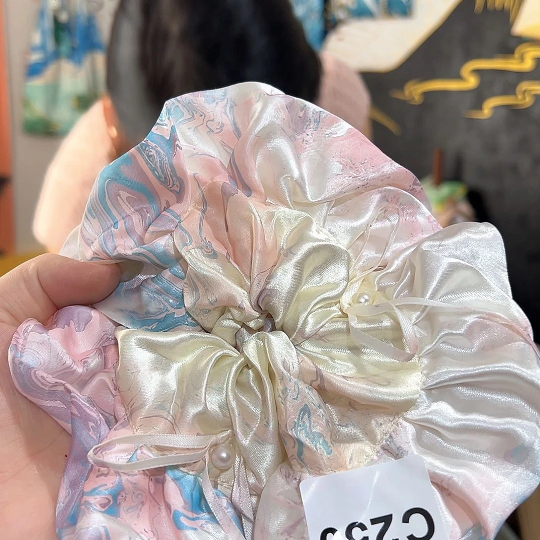 橘*250芭蕾发圈手作