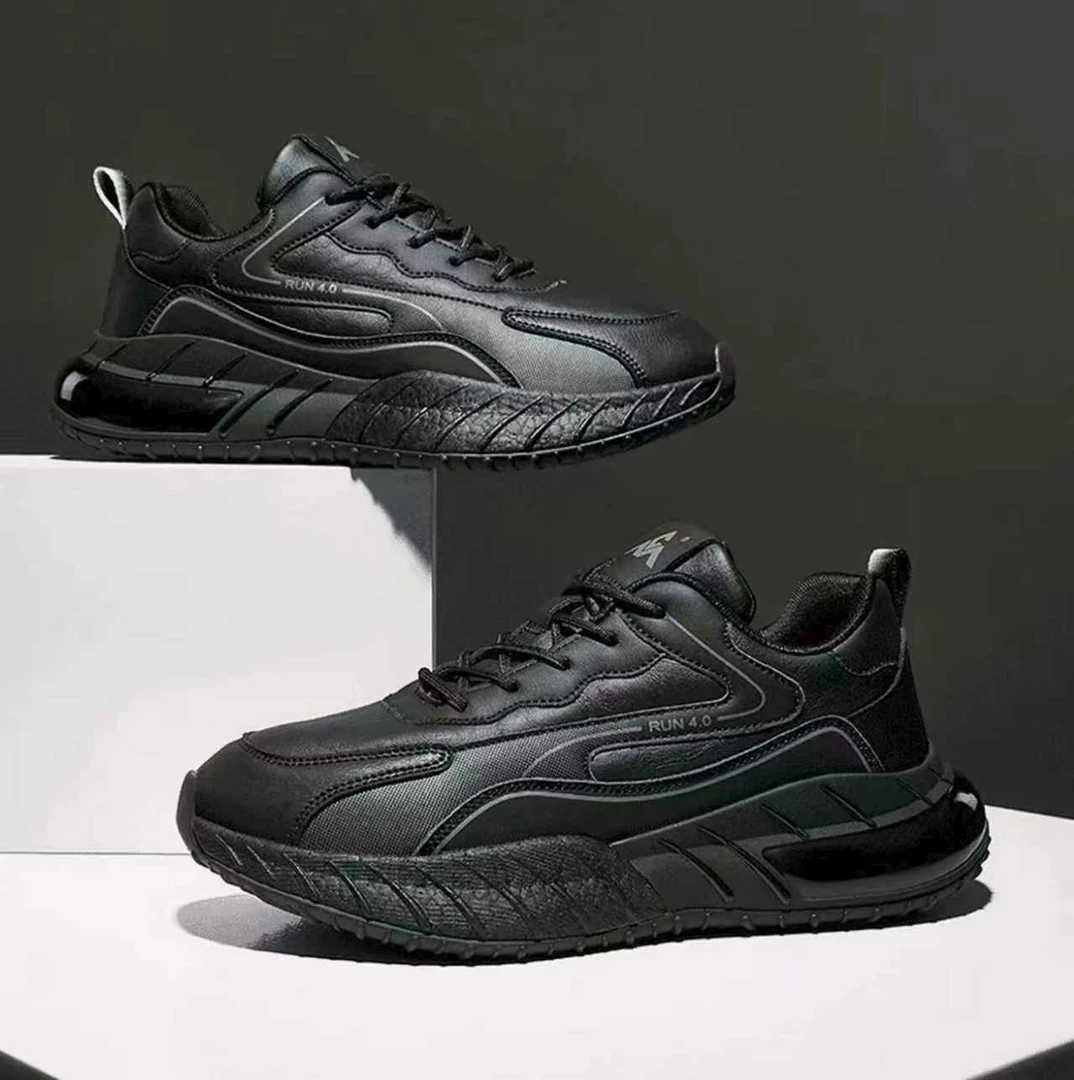 8821秋冬款皮面加棉男女同款时尚百搭轻便跑步运动鞋