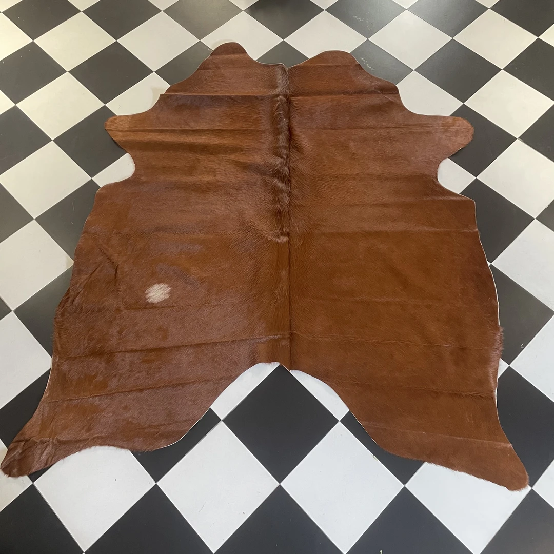 【本尼家】K318 220*180专拍牛皮地毯家用轻奢