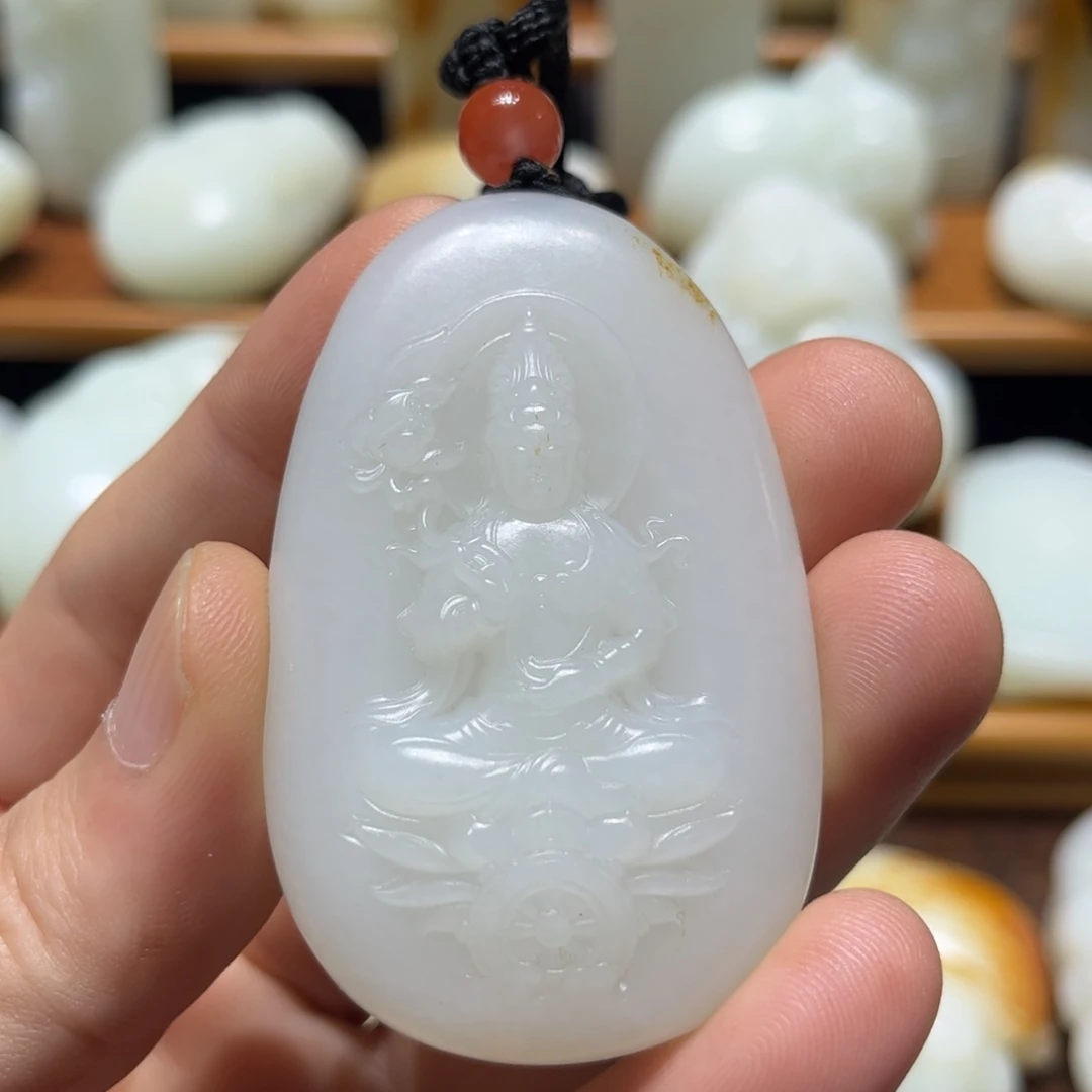 和田玉把件未镶嵌