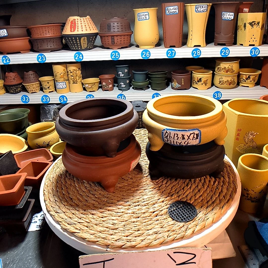 宜兴紫砂紫砂花盆花盆