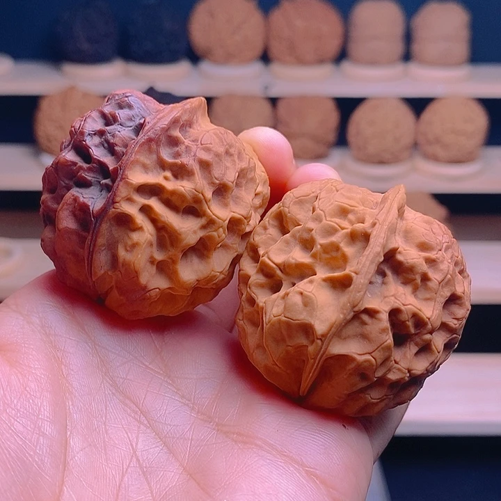 把件桃核七彩皇冠42mm