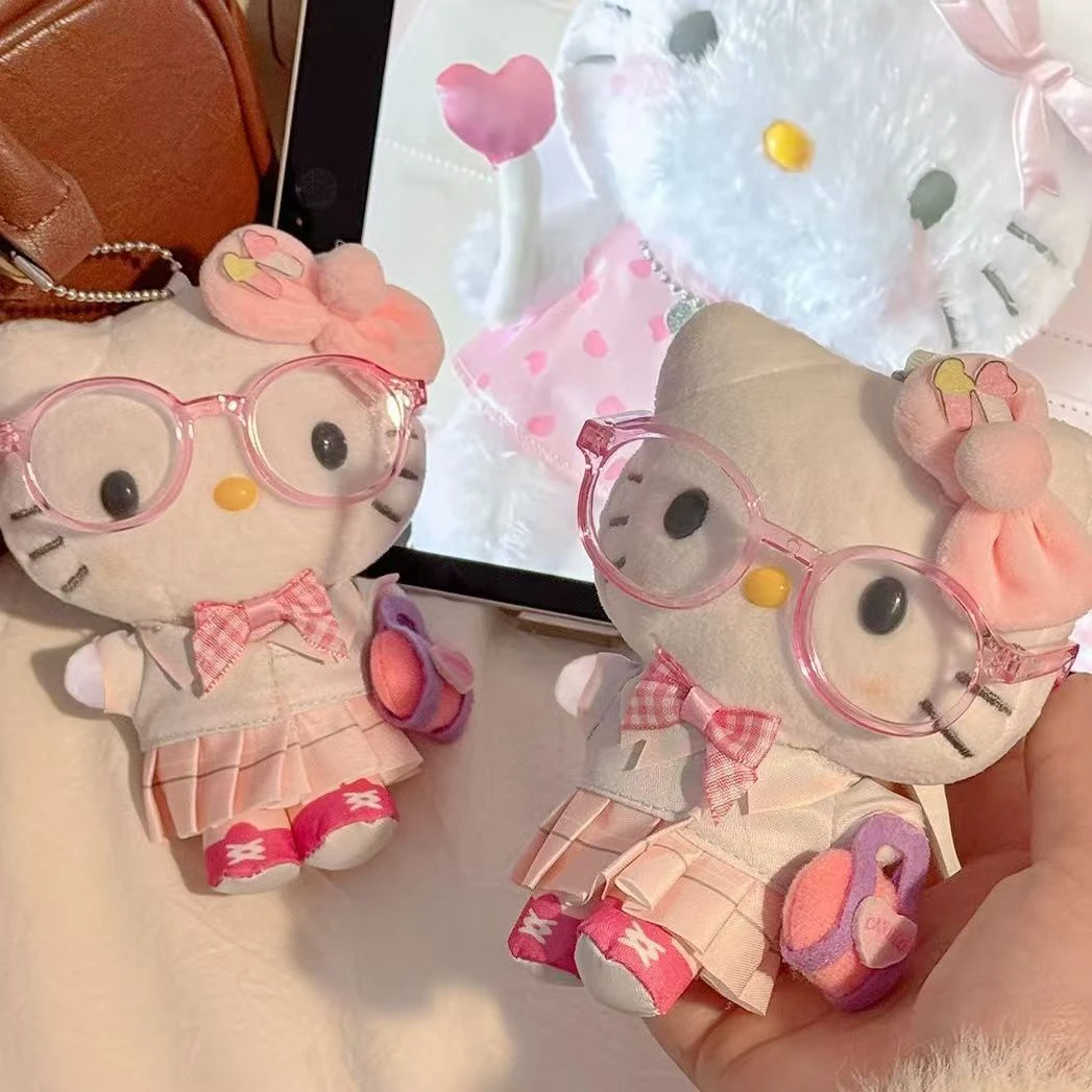 可爱毛绒玩具包挂钥匙扣Kitty公仔