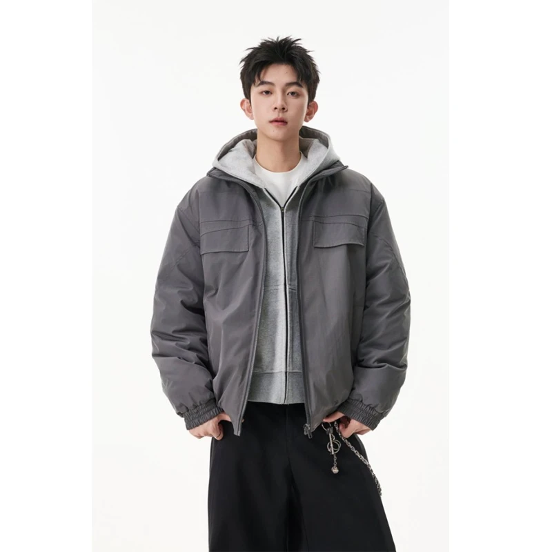 Gvr Hot美式游骑兵夹克棉服男冬季防风立领工装外套户外运动棉衣