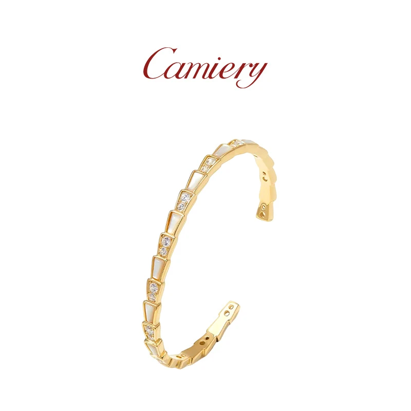 CAMIERY/卡美瑞时尚轻奢精致鱼骨手镯气质XDF