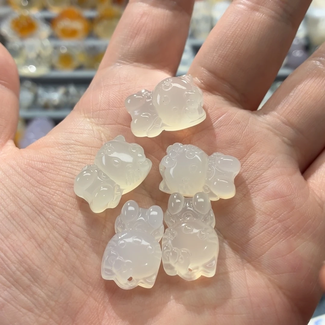 玛瑙/玉髓未镶嵌吊坠(不含链)