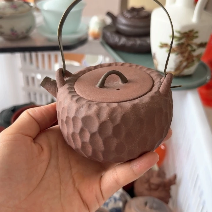 微瑕陶瓷茶具茶杯花插