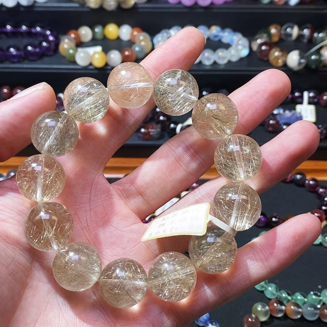 未镶嵌手链水晶手串17.2