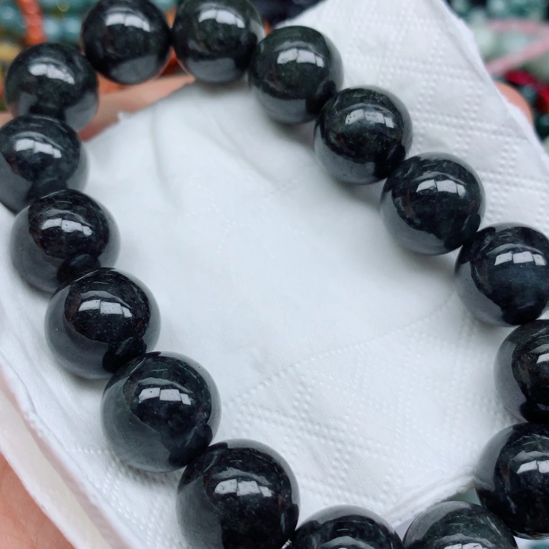 翡翠未镶嵌项链珠珠