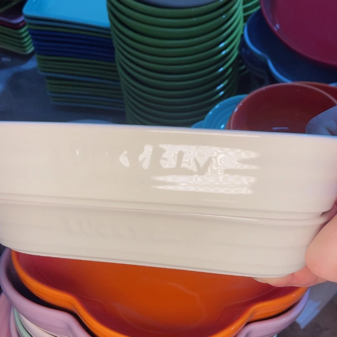 瓷片微瑕陶瓷餐具2个装