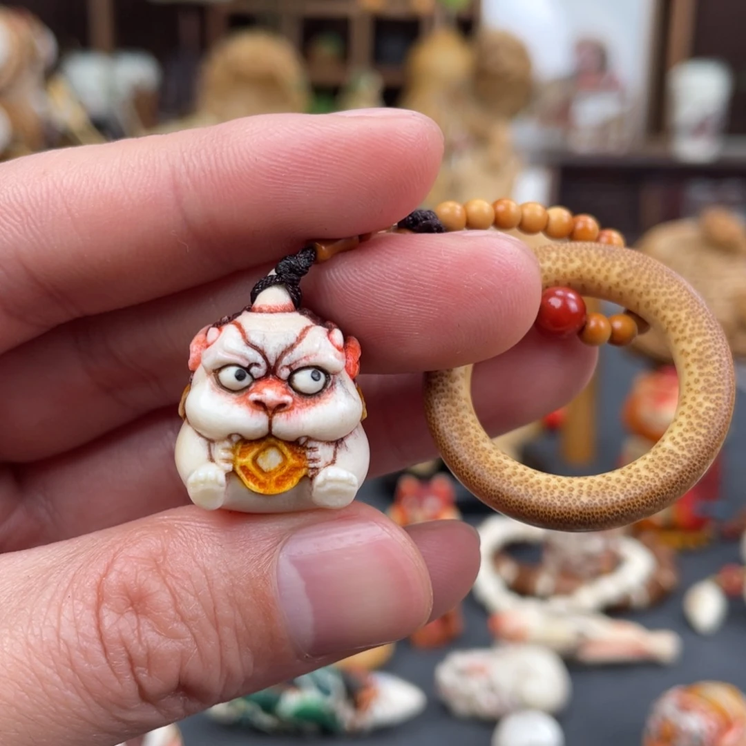 木李*方颜竹木艺术吊坠