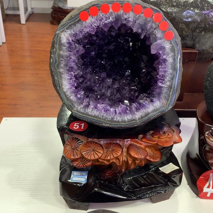 紫晶大型摆件（非配饰）未镶嵌