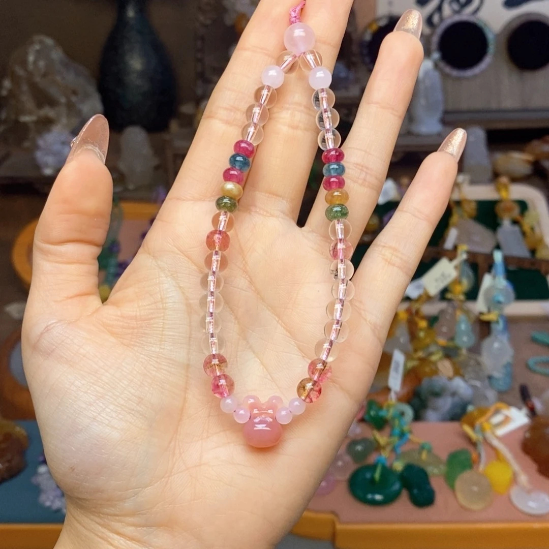 玛瑙/玉髓未镶嵌颈饰挂件