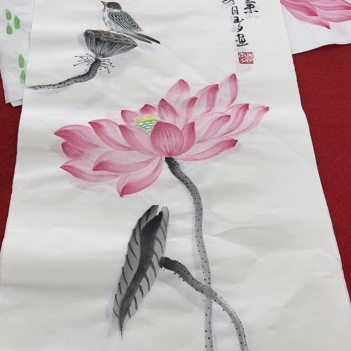 国画一二三一二三两四