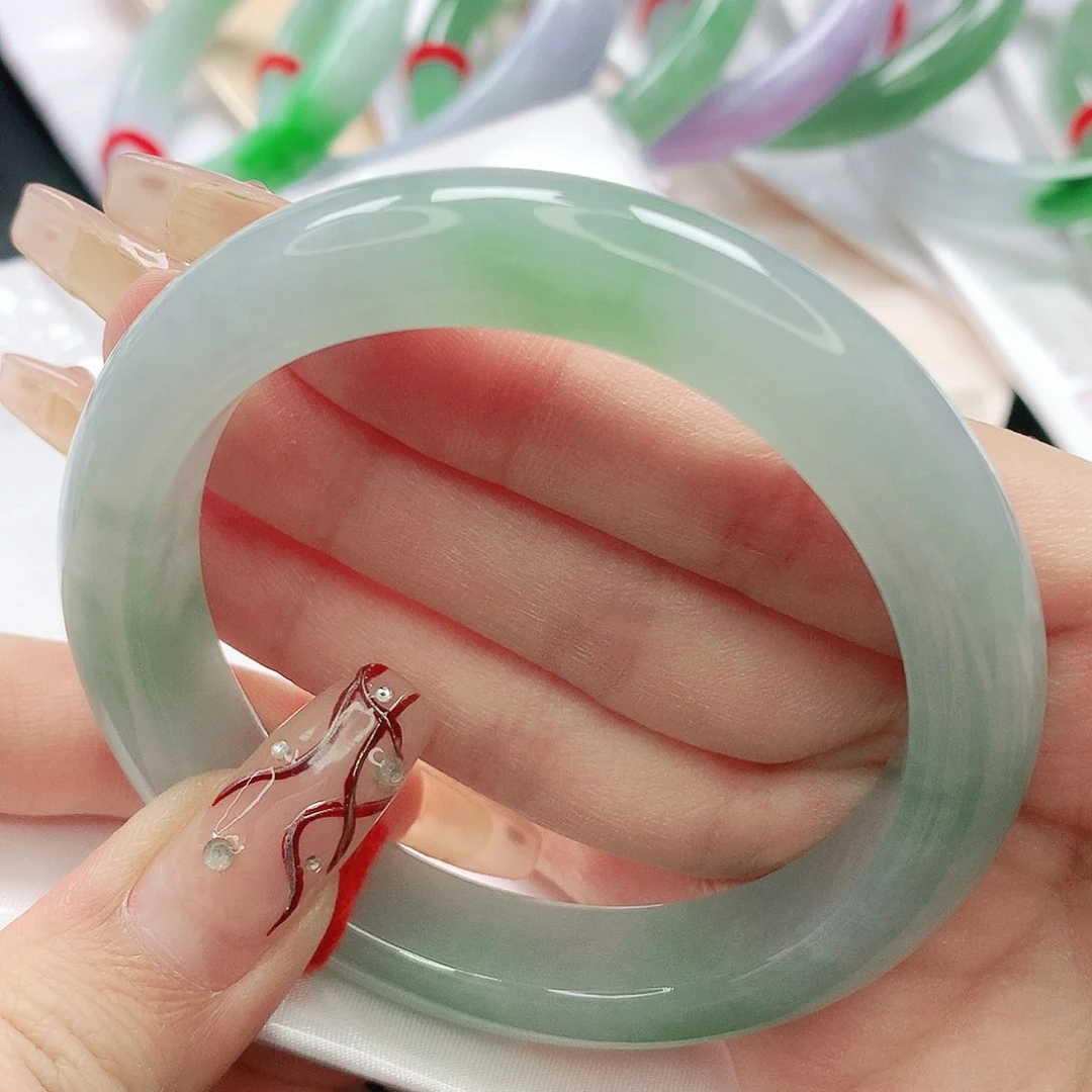 未镶嵌手镯翡翠缅甸天然A货翡翠