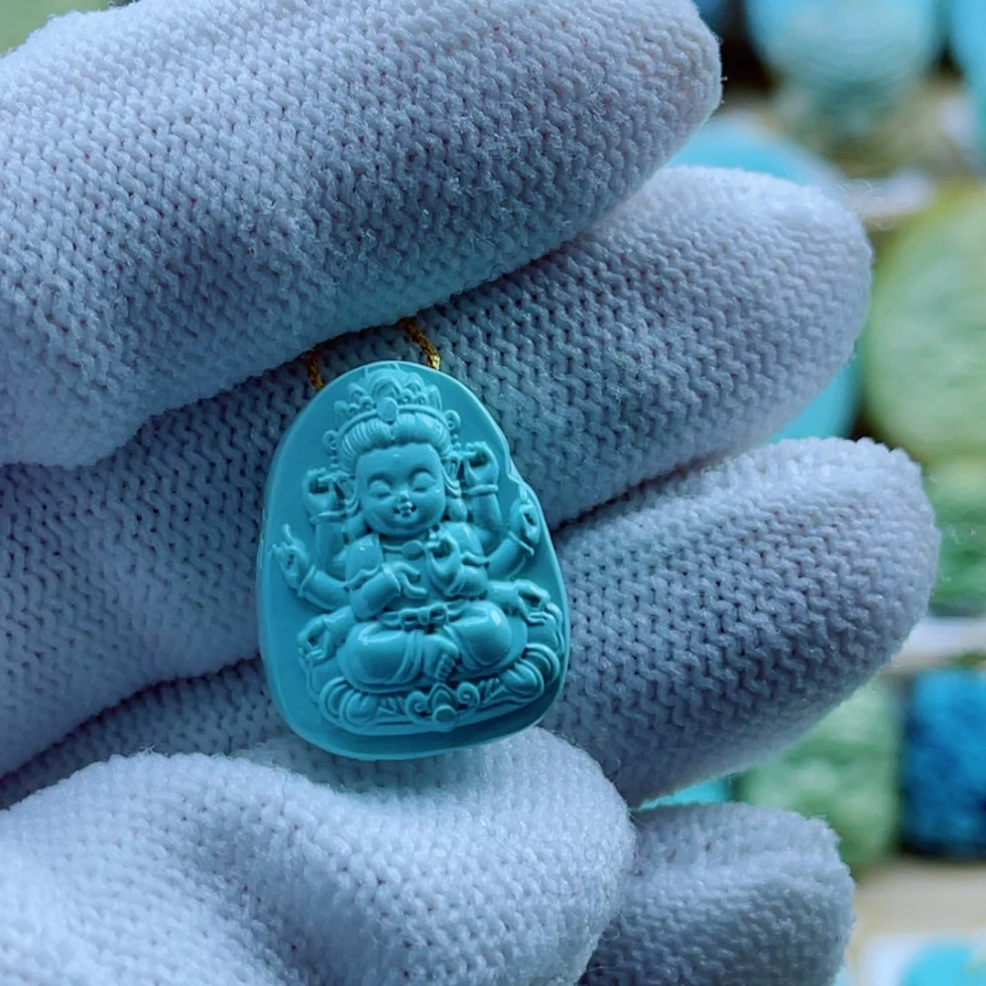 绿松石未镶嵌珠宝奇石