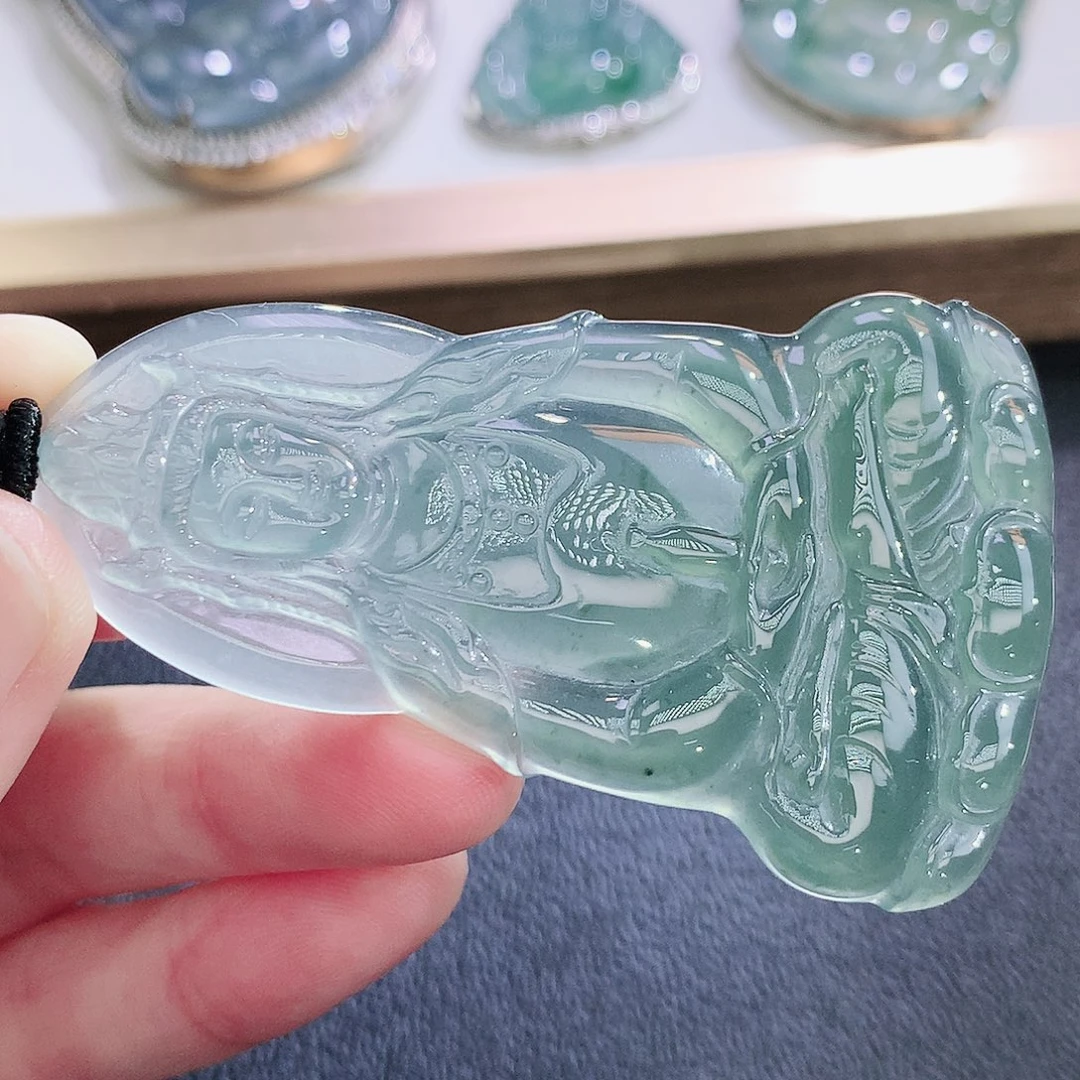 翡翠未镶嵌挂件翡翠