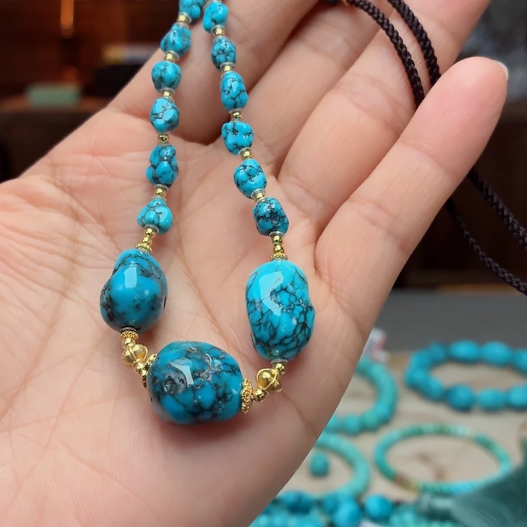 未镶嵌绿松石珠宝奇石