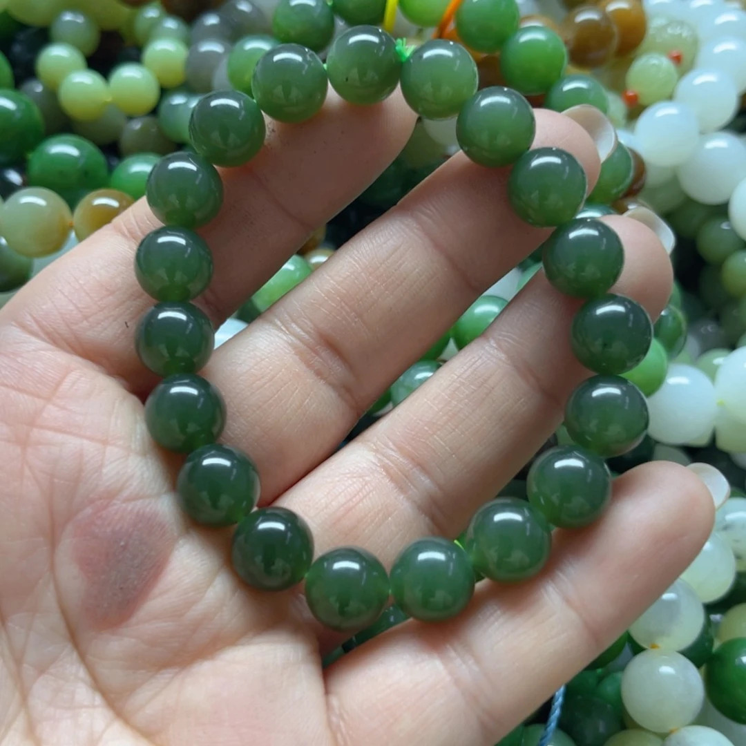 和田玉手链未镶嵌