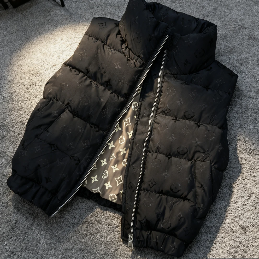 男童棉马甲2025秋冬装新款儿童洋气保暖坎肩男童加厚亲子马夹外穿