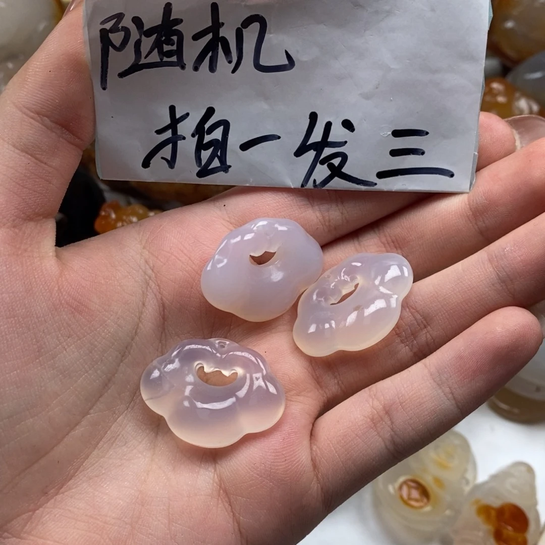 玛瑙/玉髓未镶嵌颈饰